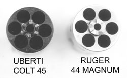 Uberti Colt .45 and Ruger .44 Magnum