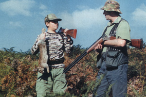 A day in the field hunting rabbits with your son is a pursuit followed by many SSAA members