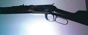 The author’s Winchester 1894 saddle gun had apparently been carried a lot on horseback.